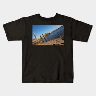 coastal diagonal Kids T-Shirt